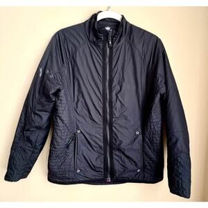 Peter Millar Winter Jacket Lightweight Puffer in Black * E4 Warmth * Size S / M